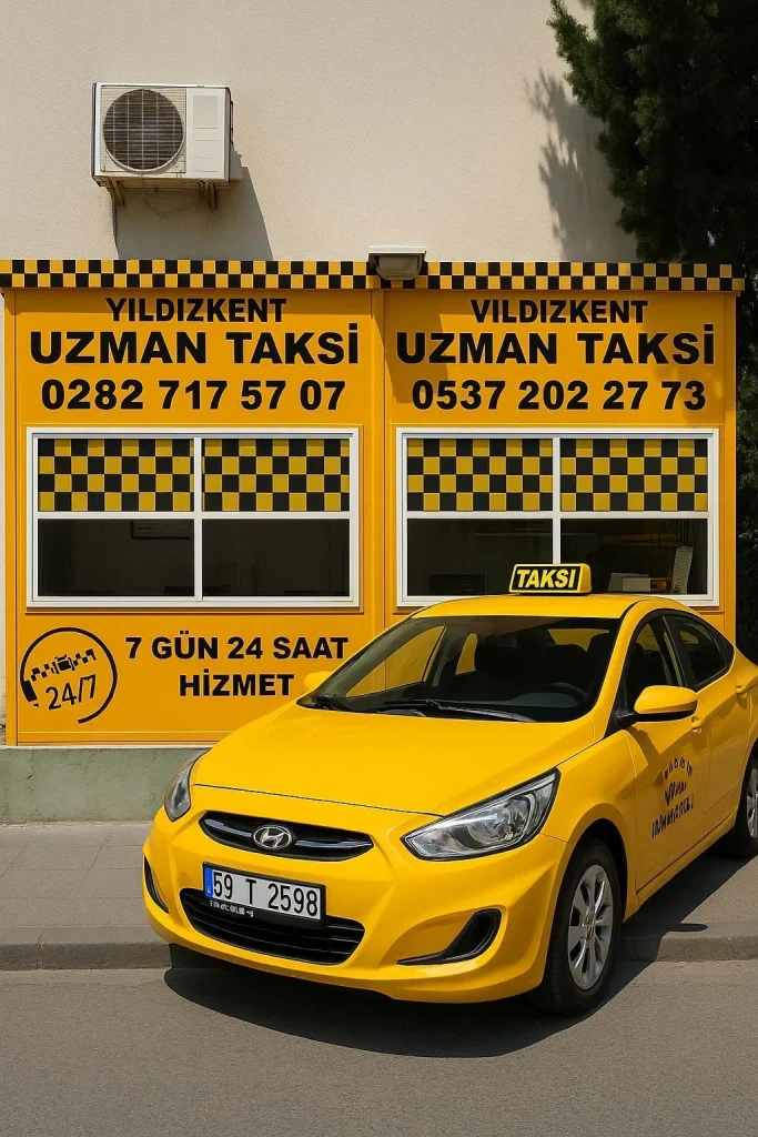 Uzman Yıldızkent Taksi durağı Kapaklı