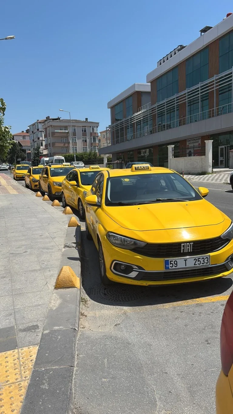 Yıldızkent taksi durağı cephe görünümü