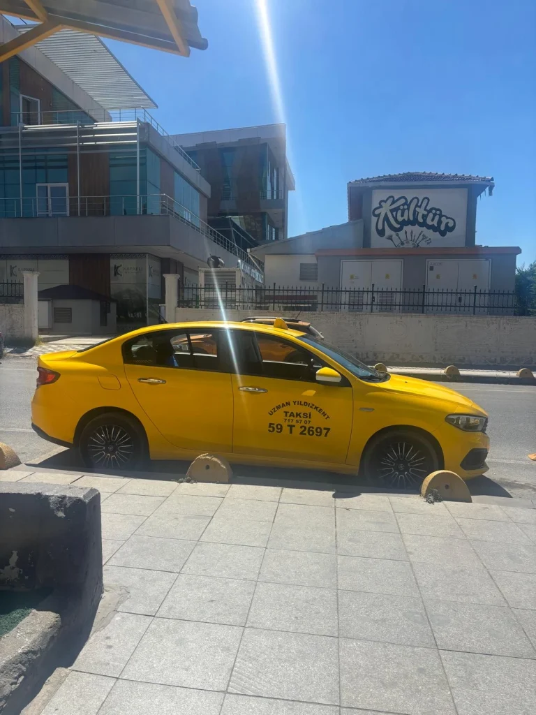 Yıldızkent taksi durağı ekip ve araç